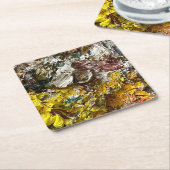 Künstlerpalette #1 rechteckiger pappuntersetzer (angewinkelt)