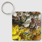 Künstlerpalette #1 schlüsselanhänger (Vorderseite)