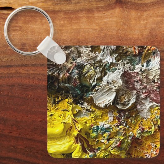 Künstlerpalette #1 schlüsselanhänger (Vorderseite)