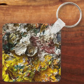 Künstlerpalette #1 schlüsselanhänger (Rückseite)