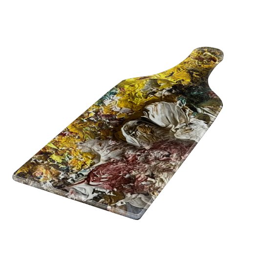 Künstlerpalette #1 schneidebrett (Ecke)