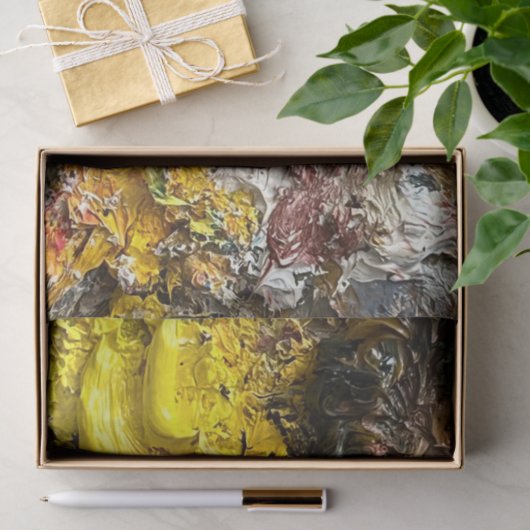 Künstlerpalette #1 seidenpapier (Geschenk)