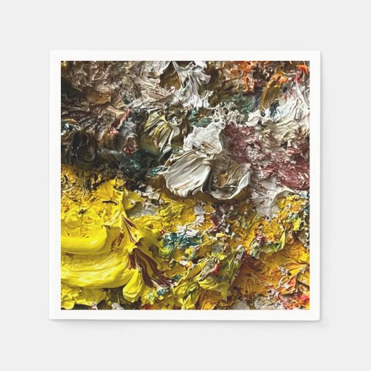 Künstlerpalette #1 serviette (Vorderseite)