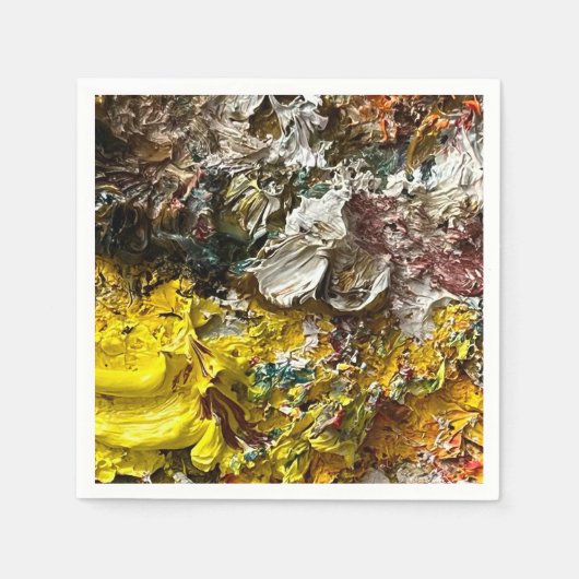 Künstlerpalette #1 serviette (Vorderseite)