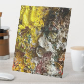 Künstlerpalette #1 sockelschild (In Situ)