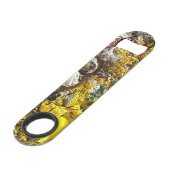 Künstlerpalette #1 speed flaschenöffner (Vorderseite Schrägansicht)