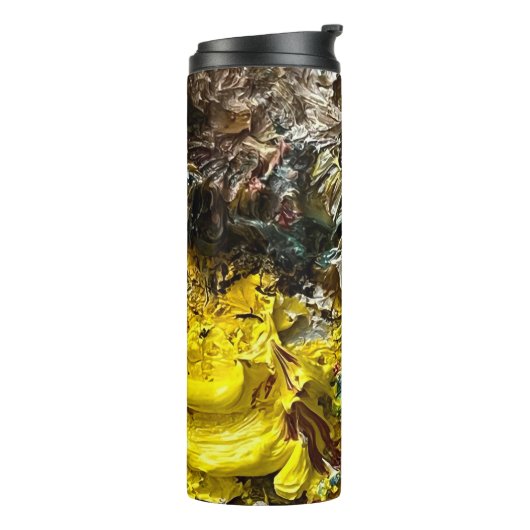 Künstlerpalette #1 thermosbecher (Nach links gedreht)