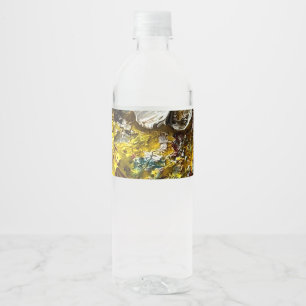 Künstlerpalette #1 wasserflaschenetikett