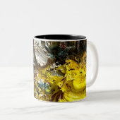 Künstlerpalette #1 zweifarbige tasse (VorderseiteRechts)