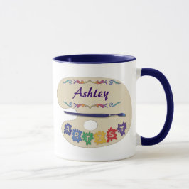 Künstlerpalette Tasse