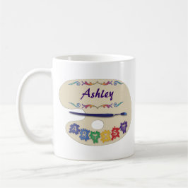 Künstlerpalette Tasse