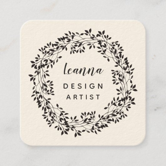 Künstlerplatz für zeitgenössische Kleider Terminkarte (Vorderseite)