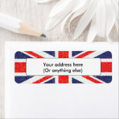 Künstlerpointillist UK Union Jack Flag (Insitu)