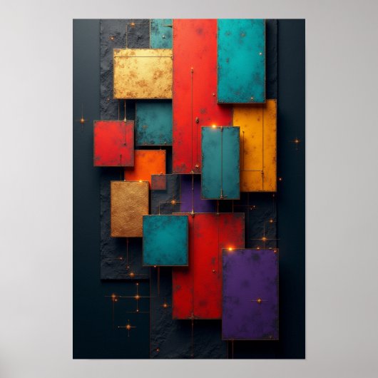 Künstlerpraxis Poster (Vorne)