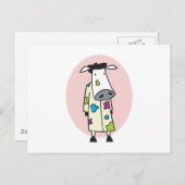 Künstlerpuppe Postkarte (Vorne/Hinten)