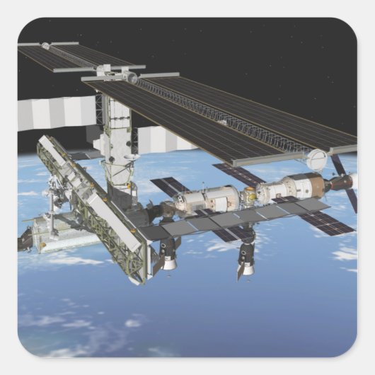 Künstlerrendering Quadratischer Aufkleber (Vorderseite)