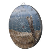 Künstlerrückzug Dartscheibe (Vorderseite rechts)