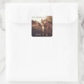 KünstlerRyVavlt Sandy Sticker (Tasche)