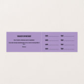 Künstlersalon Tattoo Stellenplan Visitenkarte Visitenkarten (Innenseite Aufgefaltet)