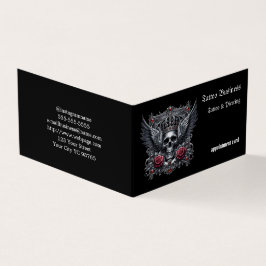 Künstlersalon Tattoo Stellenplan Visitenkarte Visitenkarten