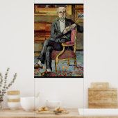 Künstlersitz Poster (Küche)