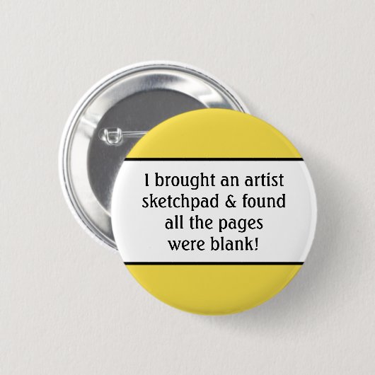 Künstlersketchpad Button (Vorne & Hinten)