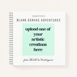 Künstlerskizze hinzufügen notizblock