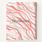 Künstlerskizze: Zeichnend Spiral-Notebook Notizblock (Rückseite)