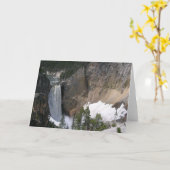 Künstlerspitze Karte (Gelbe Blume)