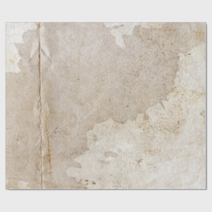 Künstlerstudio Grunge Antique Beige Papier Geschenkpapier