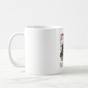 Künstlertag Hexennacht Halloween Skelettmaler Kaffeetasse