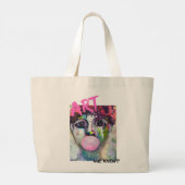 Künstlertasche Jumbo Stoffbeutel (Rückseite)