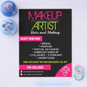 Künstlerwerbung Flyer (Einzeln)