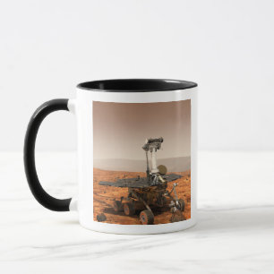 Künstlerwiedergabe des Mars-Vagabunden Tasse