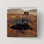 Künstlerwiedergabe von Mars Rover 2 Button (Vorderseite)
