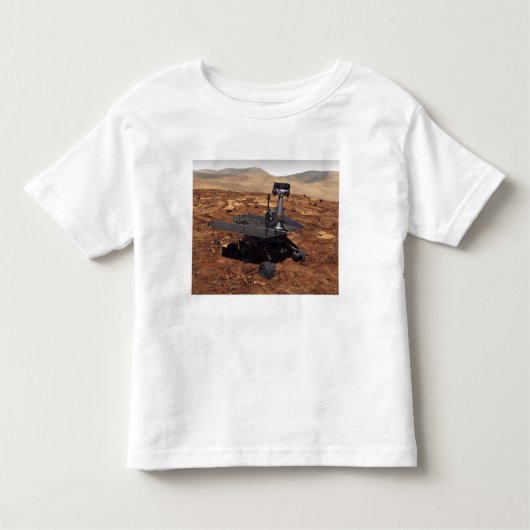 Künstlerwiedergabe von Mars Rover 2 Kleinkind T-shirt (Vorderseite)
