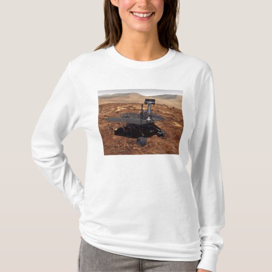Künstlerwiedergabe von Mars Rover 2 T-Shirt (Vorderseite)