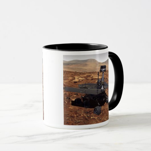 Künstlerwiedergabe von Mars Rover 2 Tasse (VorderseiteRechts)
