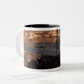 Künstlerwiedergabe von Mars Rover 2 Zweifarbige Tasse (Vorderseite Links)