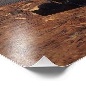 Künstlerwiedergabe von Mars Rover Fotodruck (Ecke)