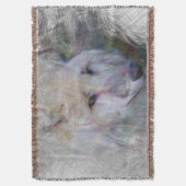 Künstlerwolf Decke (Vorderseite Vertikal)