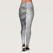 Künstlerwolf Leggings (Rückseite)