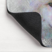 Künstlerwolf Mousepad (Ecke)