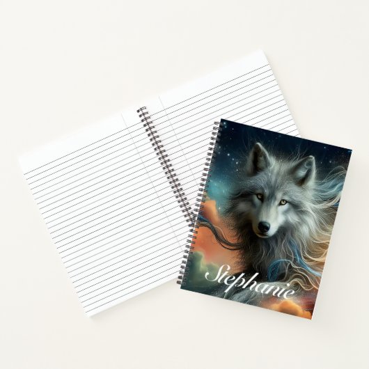 KünstlerWolf Notizblock (Innenseite)