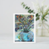 Künstlerzertifikat Postkarte (Stehend Vorderseite)