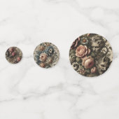 Künstlich immer danach - gotisch Viktorianischer C Konfetti (Rückseiten)