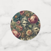 Künstlich immer danach - gotisch Viktorianischer C Konfetti (Klein Vorderseite)