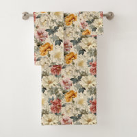 Künstliche Aquarellfarben Vintage Blume Elegant Ni