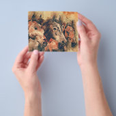 Künstliche Aquarellmalerei Flyer (Gruppe)