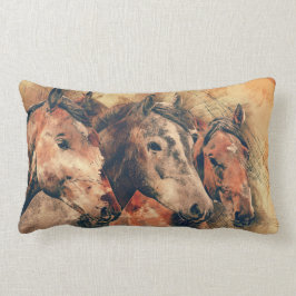 Künstliche Aquarellmalerei Lendenkissen